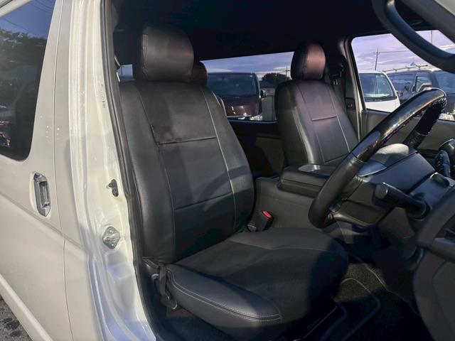 ハイエースバン ロングスーパーGL ダークプライムII 純正ナビ フルセグTV Bluetooth バックカメラ リアヒーター&クーラー プリクラッシュセーフティ オートマチックハイビーム 両側パワースライドドア ETC2.0 LEDヘッドライト&フォグ(26枚目)