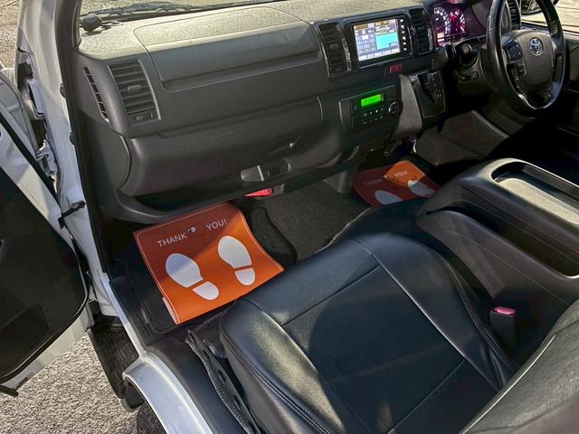 ハイエースバン ロングスーパーGL ダークプライムII 純正ナビ フルセグTV Bluetooth バックカメラ リアヒーター&クーラー プリクラッシュセーフティ オートマチックハイビーム 両側パワースライドドア ETC2.0 LEDヘッドライト&フォグ(31枚目)