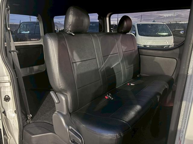 ハイエースバン ロングスーパーGL ダークプライムII 純正ナビ フルセグTV Bluetooth バックカメラ リアヒーター&クーラー プリクラッシュセーフティ オートマチックハイビーム 両側パワースライドドア ETC2.0 LEDヘッドライト&フォグ(34枚目)