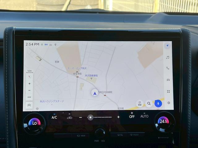 アルファードハイブリッド Z 純正14インチナビ 純正8chスピーカー&ツイーター 全方位カメラ ヘッドアップディスプレイ 黒革シート ETC2.0 左右独立ムーンルーフ モデリスタフルエアロ モデリスタマフラー(58枚目)