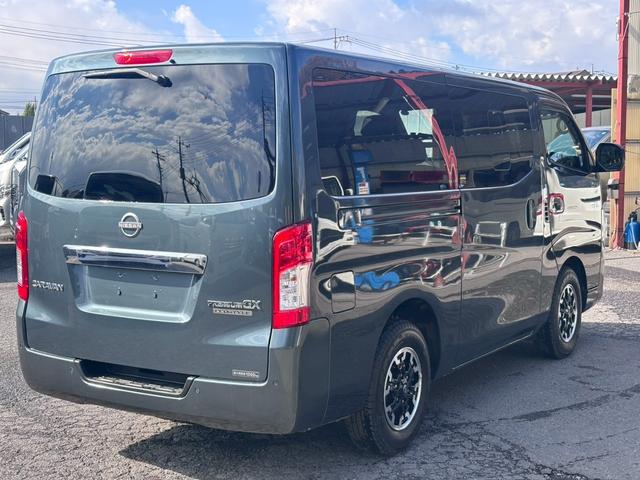 キャラバン ロングプロスタイルプレミアムGX ディスプレイオーディオ BTオーディオ Apple car play アラウンドビュー リアヒーター&クーラー デジタルインナーミラー 黒革シート LEDヘッド&LEDフォグ 純正15AW(9枚目)