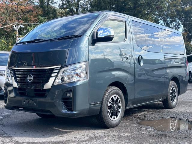 キャラバン ロングプロスタイルプレミアムGX ディスプレイオーディオ BTオーディオ Apple car play アラウンドビュー リアヒーター&クーラー デジタルインナーミラー 黒革シート LEDヘッド&LEDフォグ 純正15AW(13枚目)