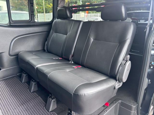 キャラバン ロングプロスタイルプレミアムGX ディスプレイオーディオ BTオーディオ Apple car play アラウンドビュー リアヒーター&クーラー デジタルインナーミラー 黒革シート LEDヘッド&LEDフォグ 純正15AW(35枚目)