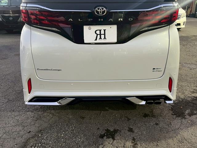 アルファードハイブリッド エグゼクティブラウンジ　純正ナビ　ＪＢＬ　全方位カメラ　ヘッドアップディスプレイ　トヨタチームメイト　デジタルインナーミラー　ＥＴＣ２．０　　ムーンルーフ　モデリスタフルエアロ　モデリスタマフラー　ＬＥＤリフレクター（74枚目）