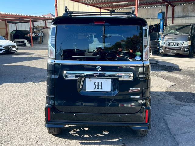 スペーシアカスタム ハイブリッドＸＳ　社外ナビ　フルセグＴＶ　Ｂｌｕｅｔｏｏｔｈ　バックモニター　両側パワスラ　プリクラッシュセーフティ　シートヒーター　ドラレコ　ＥＴＣ　電動格納ミラー　ＬＥＤヘッドライト＆フォグライト　ルーフキャリア（10枚目）