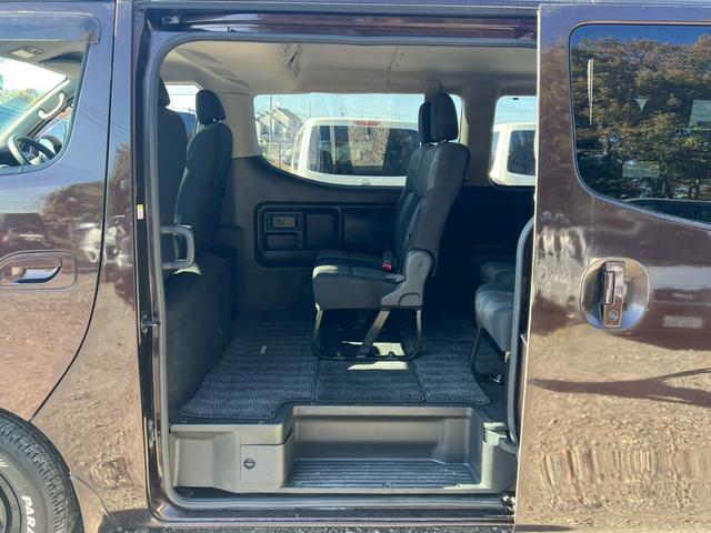 キャラバンワゴン ＧＸ　純正ナビ　フルセグＴＶ　Ｂｌｕｅｔｏｏｔｈ　リアヒーター＆クーラー　片側パワスラ　エマブレ　デジタルインナーミラー　アラウンドビュー　ＥＴＣ　ＬＥＤヘッドライト＆フォグライト　社外１６インチＡＷ（32枚目）