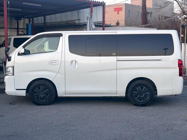 NV350キャラバンバン ロングプレミアムGXターボ ストラーダ10インチナビ フルセグ Bluetooth 黒レザーシートカバー リアヒーター&リアクーラー スマートキー ETC デジタルインナーミラー 後席モニター LEDヘッドライト(14枚目)