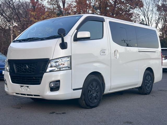 NV350キャラバンバン ロングプレミアムGXターボ ストラーダ10インチナビ フルセグ Bluetooth 黒レザーシートカバー リアヒーター&リアクーラー スマートキー ETC デジタルインナーミラー 後席モニター LEDヘッドライト(15枚目)