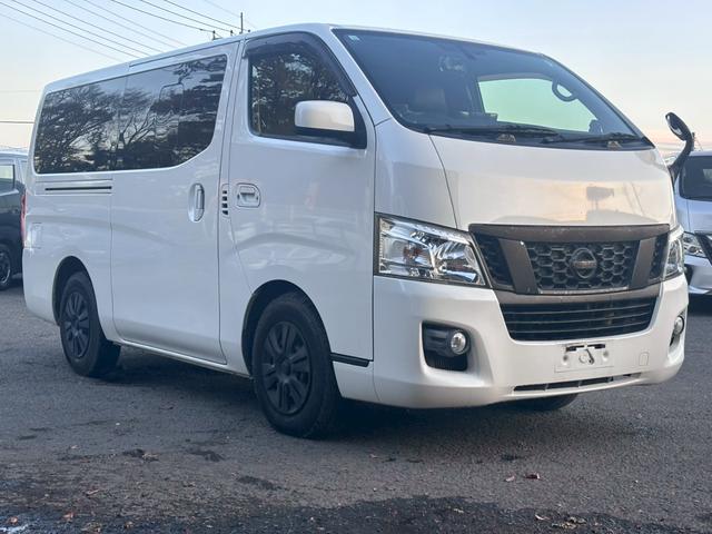 NV350キャラバンバン ロングプレミアムGXターボ ストラーダ10インチナビ フルセグ Bluetooth 黒レザーシートカバー リアヒーター&リアクーラー スマートキー ETC デジタルインナーミラー 後席モニター LEDヘッドライト(16枚目)