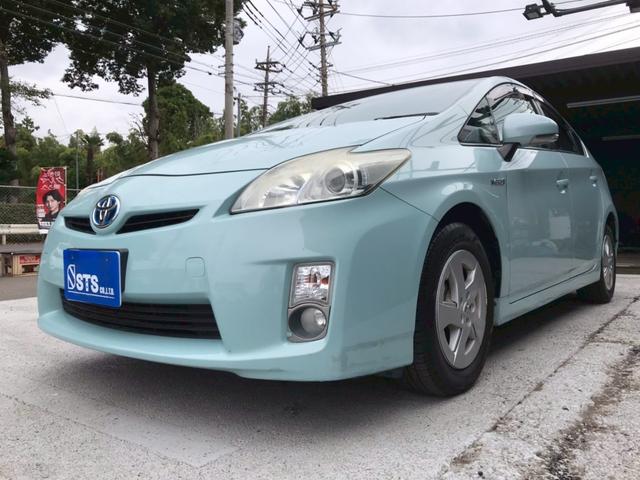 プリウス Ｓ　ユーザー様直接仕入れ車両　純正ナビ　バックモニター　フォグランプ　純正１５インチアルミ　ステアスイッチ　オートライト　電動格納ミラー　シートバックポケット　プッシュスタート　スマートキー　ＥＴＣ車載器（10枚目）