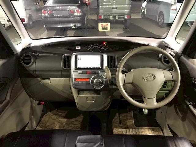 タント Ｘ　ユーザー様直接仕入　パワースライドドア　純正１４インチＡＷ　パナソニックナビ　レザー調シートカバー　オーバーヘッドコンソール　オートエアコン　電格ドアミラー　サイドバイザー　ＥＴＣ　走行３．４万キロ台（21枚目）