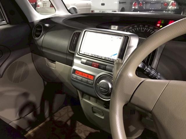 タント Ｘ　ユーザー様直接仕入　パワースライドドア　純正１４インチＡＷ　パナソニックナビ　レザー調シートカバー　オーバーヘッドコンソール　オートエアコン　電格ドアミラー　サイドバイザー　ＥＴＣ　走行３．４万キロ台（38枚目）