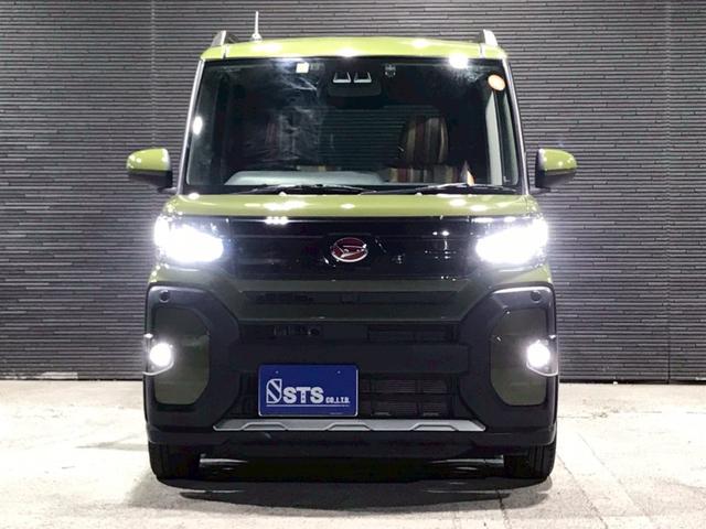 タント ファンクロスターボ　ユーザー様仕入ワンオーナー車　両側パワスラ　ディスプレイオーディオ　Ａｐｐｌｅｃａｒｐｌａｙ　Ｂｌｕｅｔｏｏｔｈ　フルセグＴＶ　バックカメラ　純正ＡＷ　フォグ　ステアスイッチ　衝突軽減ブレーキ　ＥＴＣ（8枚目）