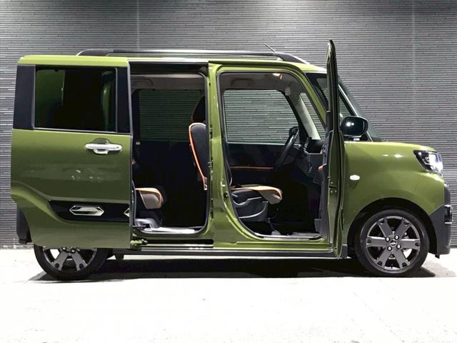 タント ファンクロスターボ　ユーザー様仕入ワンオーナー車　両側パワスラ　ディスプレイオーディオ　Ａｐｐｌｅｃａｒｐｌａｙ　Ｂｌｕｅｔｏｏｔｈ　フルセグＴＶ　バックカメラ　純正ＡＷ　フォグ　ステアスイッチ　衝突軽減ブレーキ　ＥＴＣ（17枚目）