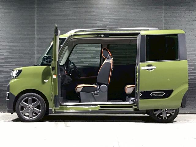 タント ファンクロスターボ　ユーザー様仕入ワンオーナー車　両側パワスラ　ディスプレイオーディオ　Ａｐｐｌｅｃａｒｐｌａｙ　Ｂｌｕｅｔｏｏｔｈ　フルセグＴＶ　バックカメラ　純正ＡＷ　フォグ　ステアスイッチ　衝突軽減ブレーキ　ＥＴＣ（18枚目）