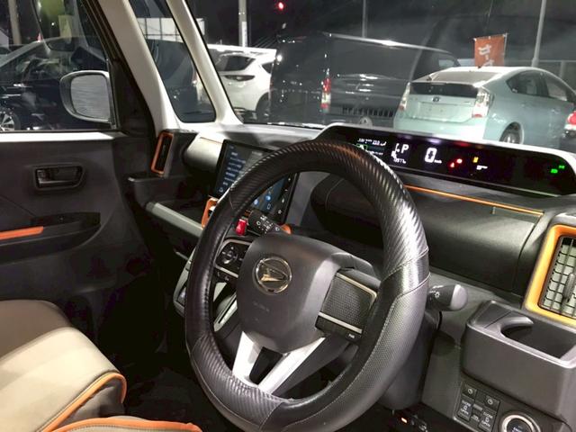 タント ファンクロスターボ　ユーザー様仕入ワンオーナー車　両側パワスラ　ディスプレイオーディオ　Ａｐｐｌｅｃａｒｐｌａｙ　Ｂｌｕｅｔｏｏｔｈ　フルセグＴＶ　バックカメラ　純正ＡＷ　フォグ　ステアスイッチ　衝突軽減ブレーキ　ＥＴＣ（45枚目）