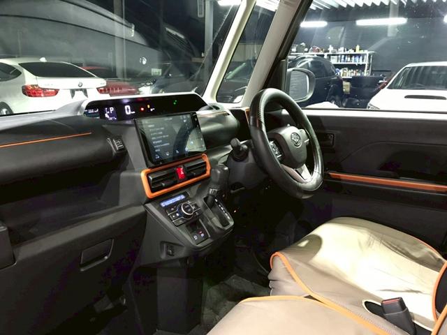 タント ファンクロスターボ　ユーザー様仕入ワンオーナー車　両側パワスラ　ディスプレイオーディオ　Ａｐｐｌｅｃａｒｐｌａｙ　Ｂｌｕｅｔｏｏｔｈ　フルセグＴＶ　バックカメラ　純正ＡＷ　フォグ　ステアスイッチ　衝突軽減ブレーキ　ＥＴＣ（48枚目）