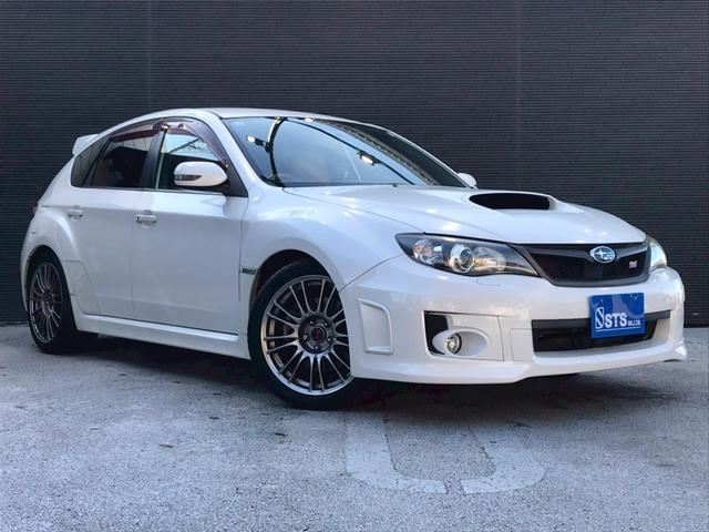 インプレッサ WRX STI Aライン ユーザー様直接仕入れ プレミアムPKG STIリアディフューザー STI18インチAW フォグ 社外ナビ フルセグTV Bluetooth バックモニター 茶革シート シートヒーター クルコン ETC(9枚目)