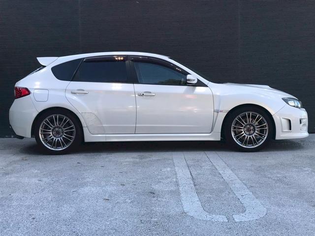 インプレッサ WRX STI Aライン ユーザー様直接仕入れ プレミアムPKG STIリアディフューザー STI18インチAW フォグ 社外ナビ フルセグTV Bluetooth バックモニター 茶革シート シートヒーター クルコン ETC(10枚目)
