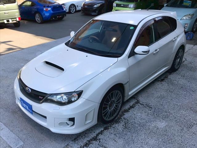 インプレッサ WRX STI Aライン ユーザー様直接仕入れ プレミアムPKG STIリアディフューザー STI18インチAW フォグ 社外ナビ フルセグTV Bluetooth バックモニター 茶革シート シートヒーター クルコン ETC(16枚目)