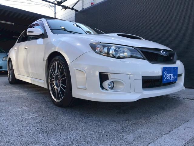 インプレッサ WRX STI Aライン ユーザー様直接仕入れ プレミアムPKG STIリアディフューザー STI18インチAW フォグ 社外ナビ フルセグTV Bluetooth バックモニター 茶革シート シートヒーター クルコン ETC(17枚目)