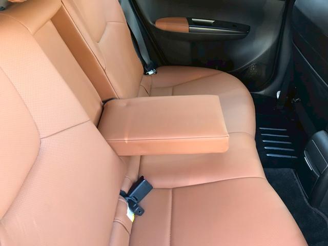 インプレッサ WRX STI Aライン ユーザー様直接仕入れ プレミアムPKG STIリアディフューザー STI18インチAW フォグ 社外ナビ フルセグTV Bluetooth バックモニター 茶革シート シートヒーター クルコン ETC(56枚目)