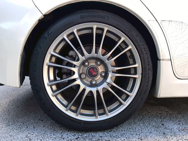 インプレッサ WRX STI Aライン ユーザー様直接仕入れ プレミアムPKG STIリアディフューザー STI18インチAW フォグ 社外ナビ フルセグTV Bluetooth バックモニター 茶革シート シートヒーター クルコン ETC(67枚目)