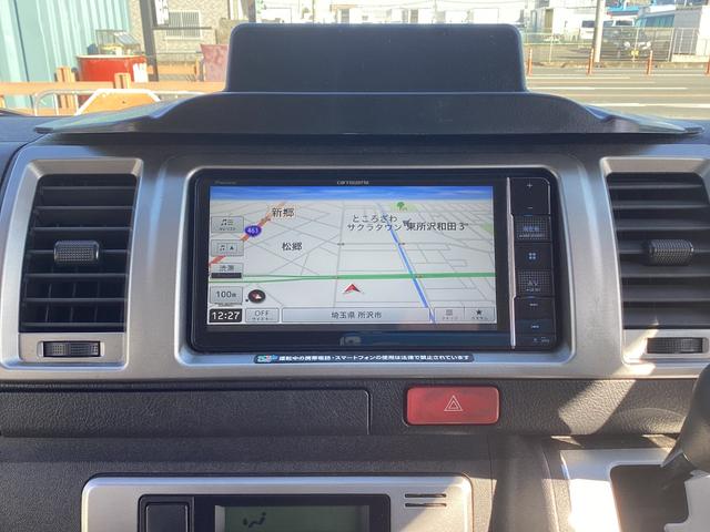 ハイエースバン ロングスーパーGL Bluetooth ETC ドラレコ ワンセグ ナビ バックカメラ(4枚目)