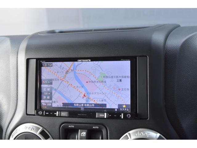 ジープ・ラングラーアンリミテッド サハラ 革調シートカバー ルーフキャリア クルーズコントロール 社外ナビ フルセグ Bカメラ サイドカメラ ALPINEスピーカー MTモード付きAT 純正AW 純正ラバーマット ドライブレコーダー ETC(18枚目)