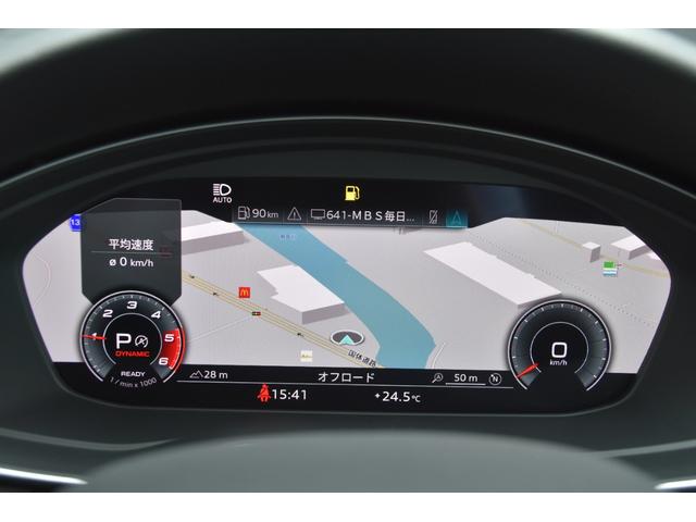 Ａ５スポーツバック ４０ＴＤＩクワトロ　Ｓライン　Ｓ５用純１９ＡＷ　ａｄｄフロントリップ　ＣａｒＰｌａｙ　ＡＣＣ　サイドアシスト　レーンアシスト　オートテールゲート　ナビ　３６０度カメラ　ＴＶ　ＭＡＸＷＩＮデジタルミラー　アンビエントライト　ＬＥＤ（19枚目）