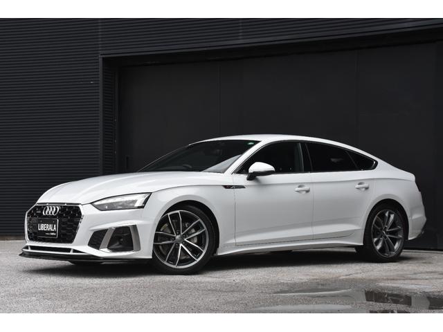 Ａ５スポーツバック ４０ＴＤＩクワトロ　Ｓライン　Ｓ５用純１９ＡＷ　ａｄｄフロントリップ　ＣａｒＰｌａｙ　ＡＣＣ　サイドアシスト　レーンアシスト　オートテールゲート　ナビ　３６０度カメラ　ＴＶ　ＭＡＸＷＩＮデジタルミラー　アンビエントライト　ＬＥＤ（45枚目）