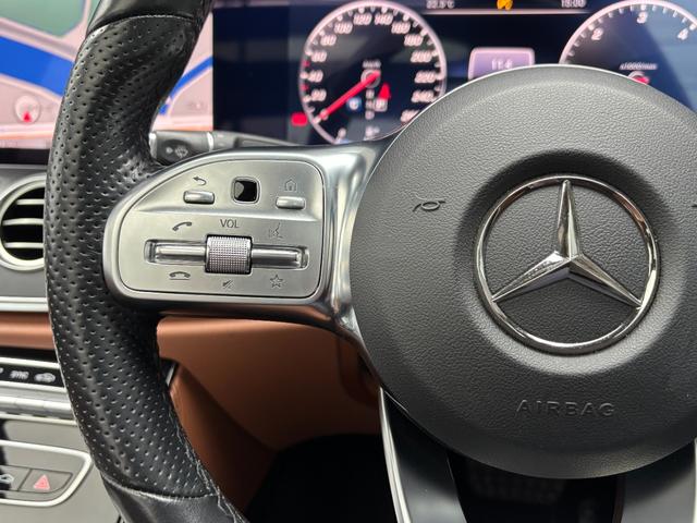 Eクラス E220d アバンギャルド AMGライン パノラマSR エクスクルーシブPKG 茶革 HUD オートテールゲート Burmester エアバランスPKG ナビ 360度カメラ TV アンビエントライト パワーシート シートヒーター LED(32枚目)