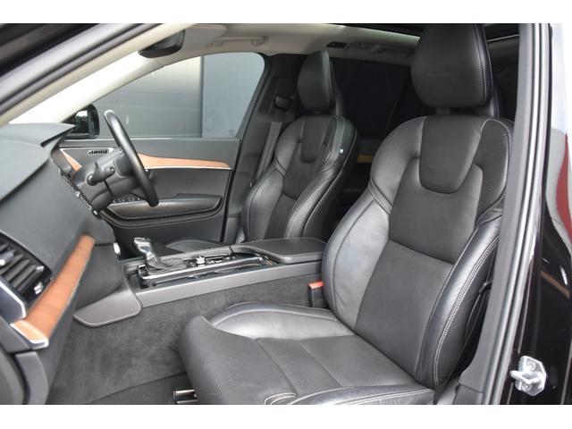 XC90 T6 AWD インスクリプション パノラマSR 黒革 HUD CarPlay 純20incAW ACC BSM LKA クロストラフィック パークアシスト オートテールゲート パワーシート ベンチレーション ヒーター ドラレコ(11枚目)