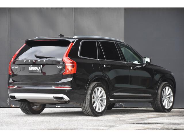 XC90 T6 AWD インスクリプション パノラマSR 黒革 HUD CarPlay 純20incAW ACC BSM LKA クロストラフィック パークアシスト オートテールゲート パワーシート ベンチレーション ヒーター ドラレコ(56枚目)
