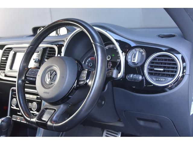 ザ・ビートル ２．０Ｒライン　３連メーター　純正ナビ　フルセグ　Ｂカメラ　リヤスポイラー　ツインエキゾーストパイプ　レッドブレーキキャリパー　クルコン　コーナーセンサー　純正１８ＡＷ　プッシュスタート　ＭＴモード付ＡＴ　ＥＴＣ（15枚目）