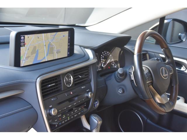 ＲＸ ＲＸ４５０ｈＬ　ワンオーナー　Ｌｅｘｕｓ　Ｓａｆｅｔｙ　Ｓｙｓｔｅｍ＋　パノラミックビューモニター　ＡＣＣ　カラーＨＵＤ　アイボリー革　純正ナビ　フルセグ　３眼ＬＥＤライト　電動バックドア　純２０ＡＷ　シートヒーター（9枚目）