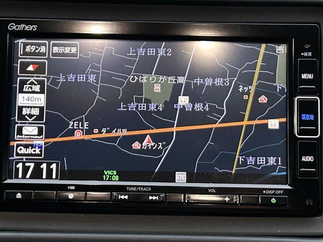 ヴェゼル ハイブリッド　モデューロＸ・ホンダセンシング　ＭｏｄｕｌｏＸフロントバンパー、フロントグリル　純正ナビ　バックカメラ　ＬＥＤオートライト　ＬＥＤフォグランプ　ハーフレザーシート　シートヒーター　純正１８インチＡＷ　パドルシフト　ルーフレール（2枚目）