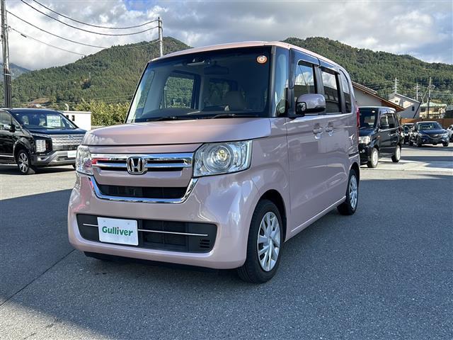 N-BOX L・ターボ 純正ナビ TV/CD/DVD/BT/バックカメラ 両側パワースライドドア ETC プッシュスタート スマートキー スペアキー2本 純正フロアマット 前席シートヒーター ベンチシート 横滑り防止装置(10枚目)