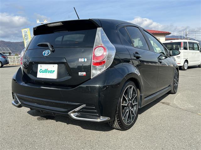 アクア Ｇ　Ｇ’ｓ　社外ナビ　ドライブレコーダー　ステアリングリモコン　純正アルミホイール　リモコンキー　横滑り防止機能　ハーフレザー　ＬＥＤライト　片側シートヒーター（30枚目）