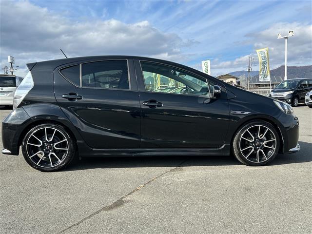 アクア Ｇ　Ｇ’ｓ　社外ナビ　ドライブレコーダー　ステアリングリモコン　純正アルミホイール　リモコンキー　横滑り防止機能　ハーフレザー　ＬＥＤライト　片側シートヒーター（32枚目）