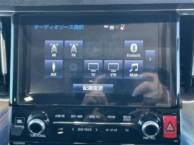 アルファードハイブリッド ＳＲ　Ｃパッケージ　純正ナビ　４ＷＤ　ツインムーンルーフ　パワーシート　クルーズコントロール　デジタルインナーミラー　パワーバックドア　モデリスタエアロ　ＪＢＬサウンドシステム　後席フィリップダウンモニター（3枚目）