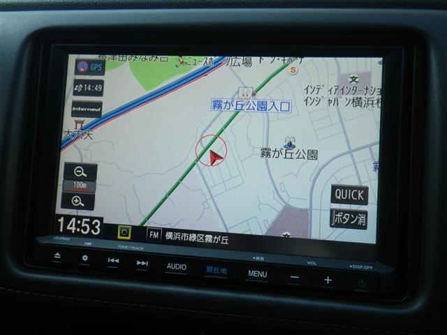 ヴェゼル ハイブリッドＺ・ホンダセンシング　レーダーサポート　ＳＤナビゲーション　ＢＬＵＥＴＯＯＴＨ　追従式クルーズコントロール　ＬＫＡＳ　１オーナ－　ＤＶＤ再生機能　横滑り防止システム　バックアイカメラ　盗難防止装置　フルセ　シートヒーター付（21枚目）