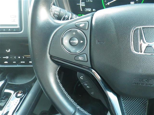 ヴェゼル ハイブリッドＺ・ホンダセンシング　レーダーサポート　ＳＤナビゲーション　ＢＬＵＥＴＯＯＴＨ　追従式クルーズコントロール　ＬＫＡＳ　１オーナ－　ＤＶＤ再生機能　横滑り防止システム　バックアイカメラ　盗難防止装置　フルセ　シートヒーター付（29枚目）