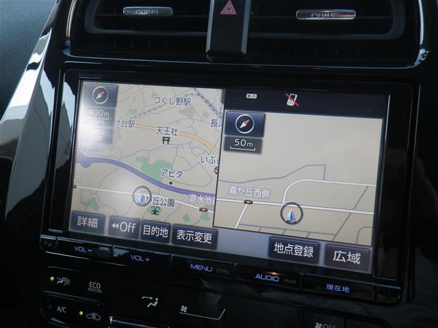 プリウス Ａプレミアム　ツーリングセレクション　ＳＤナビゲーション　ブルートゥース　レーンアシスト　シートヒータ　横滑り防止機能　オートマチックハイビーム　クリアランスソナー　皮シート　運転席パワーシート　エアコン　パワーウィンドウ　ナビ＆ＴＶ（21枚目）