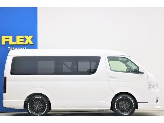 GL 6型 ガソリン 4WD フロントスポイラー オーバーフェンダー 17インチAW 1.15インチローダウン 内装架装Ver.1 ベッド施工 床張施工 テーブル SDナビ ETC(16枚目)