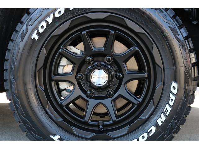 スーパーGL ダークプライムII 新車 4WD ディーゼル 黒 バンパーガード オーバーフェンダー 16インチAW LEDテールランプ 床張施工 8型SDナビ ビルトインETC(28枚目)