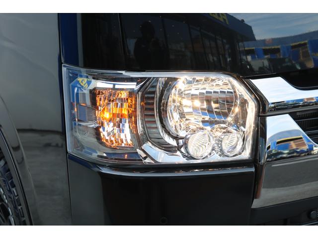 スーパーGL ダークプライムII 新車 4WD ディーゼル 黒 バンパーガード オーバーフェンダー 16インチAW LEDテールランプ 床張施工 8型SDナビ ビルトインETC(42枚目)