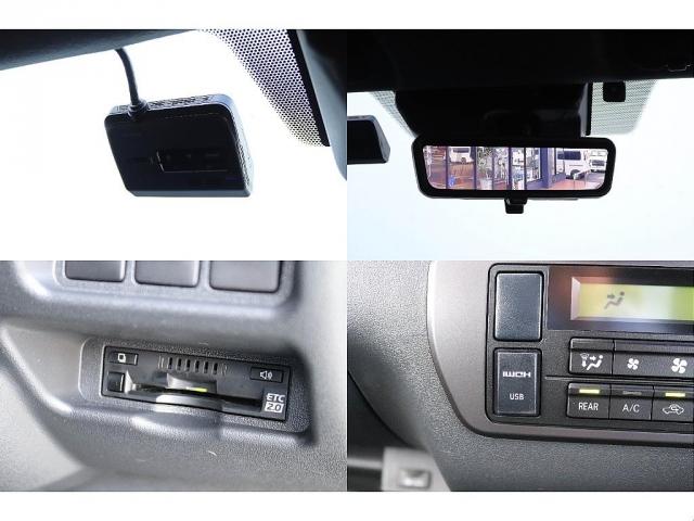 ハイエースバン スーパーGL ダークプライムII アルパイン11インチナビ! ドライブレコーダー NT-1 16AW TOYOオープンカントリーR/Tタイヤ 煌きBlackテールランプ モデリスタバンパーガード リアバンパースポイラー(17枚目)