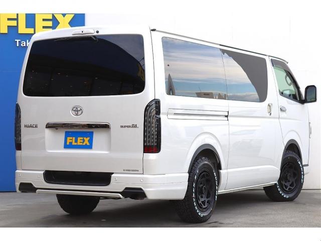 ハイエースバン スーパーGL ダークプライムII アルパイン11インチナビ! ドライブレコーダー NT-1 16AW TOYOオープンカントリーR/Tタイヤ 煌きBlackテールランプ モデリスタバンパーガード リアバンパースポイラー(20枚目)