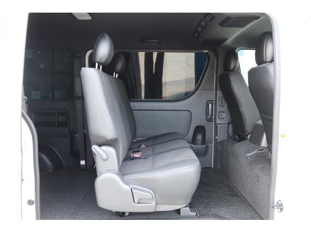 ハイエースバン スーパーGL ダークプライムII アルパイン11インチナビ! ドライブレコーダー NT-1 16AW TOYOオープンカントリーR/Tタイヤ 煌きBlackテールランプ モデリスタバンパーガード リアバンパースポイラー(21枚目)